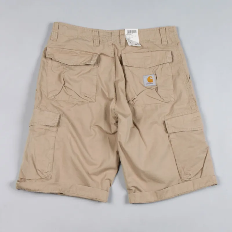 Carhartt WIP Thrift Bermuda Shorts - Horn Stone Washed-1